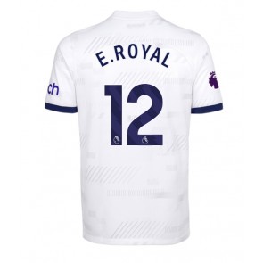 Tottenham Hotspur Emerson Royal #12 Replika Hjemmebanetrøje 2023-24 Kortærmet